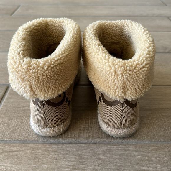 Gucci Fria GG Jumbo Logo Horsebit Shearling Lined Boots Size: 37.5 - Picture 5 of 12